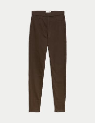 

Womens M&S Collection High Waisted Jeggings - Bitter Chocolate, Bitter Chocolate