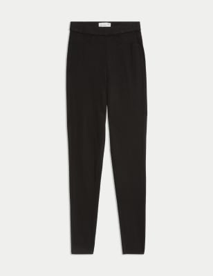 

Womens M&S Collection Cosy High Waisted Jeggings - Black, Black