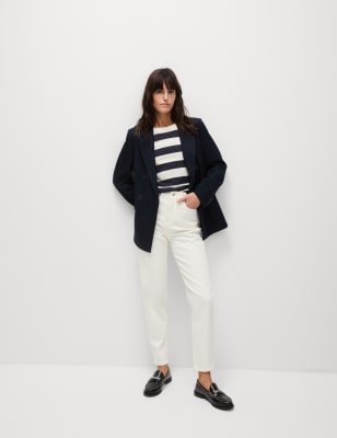 

Womens M&S Collection The Mom Jeans - Ecru, Ecru