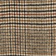 Checked Longline Trench Coat with Wool, BROWN MIX, swatch