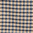 Tweed Tailored Houndstooth Blazer with Wool, BLUE MIX, swatch