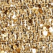Sequin Mini A-Line Skirt with Wool, GOLD MIX, swatch