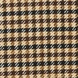 Checked Collared Short Jacket, BROWN MIX, swatch