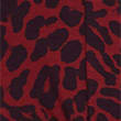 Animal Print Bodycon Mini Dress, DARK RED MIX, swatch