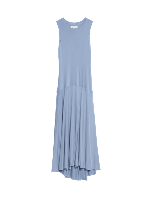 Round Neck Jersey Dress