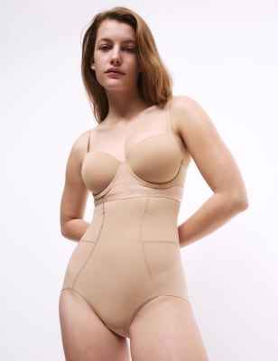 

Womens M&S Collection Light Control Sheer Waist Cincher, Rose Quartz