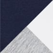 3pk Cotton Rich Lace Trim Vests, NAVY MIX, swatch