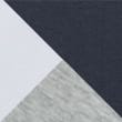 3pk Cotton Rich Lace Trim Vests, NAVY MIX, swatch