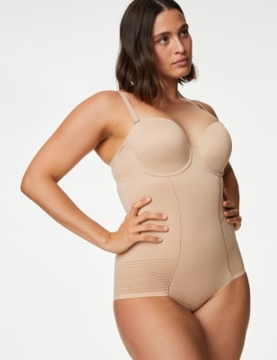 

Womens Body by M&S Body Define™ Firm Control Bodysuit A-E - Rose Quartz, Rose Quartz