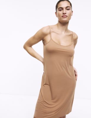 

Womens M&S Collection Cool Comfort™ Flexifit™ Full Slip 14"-35" - Rich Amber, Rich Amber