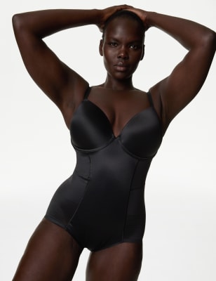 

Womens Body by M&S Stark figurformender Plunge-Body mit Cool Comfort™ ohne sichtbare Abdrücke - Black, Black