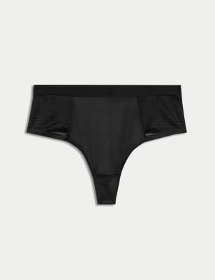 

Womens Body by M&S Body Define™ Firm Control No VPL Thong - Black, Black