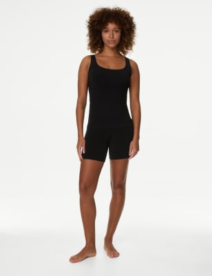 

Womens M&S Collection Heatgen™ Thermal Light Control Shaping Shorts - Black, Black