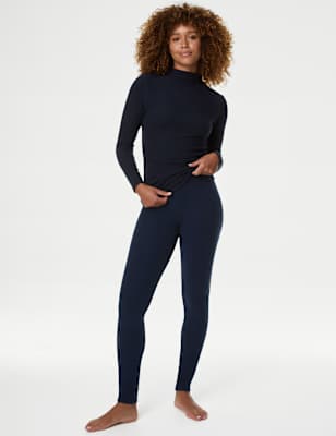 

Womens M&S Collection Heatgen™ Maximum Thermal Fleece Leggings - Navy, Navy