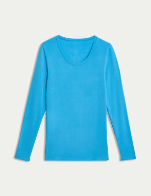 

Womens M&S Collection Heatgen™ Medium Thermal Round Neck Top - Turquoise, Turquoise