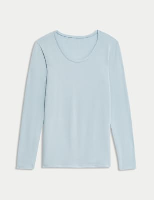 

Womens M&S Collection Heatgen™ Medium Thermal Round Neck Top - Ice Blue, Ice Blue