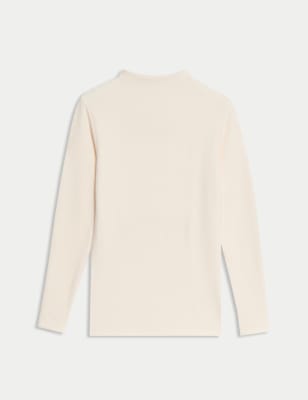 

Womens M&S Collection Heatgen™ Maximum Thermal Fleece Top - Light Cream, Light Cream