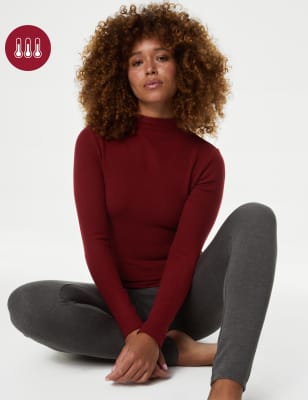 

Womens M&S Collection Thermo-Fleece-Oberteil mit Heatgen™ für maximale Wärme - Dark Red, Dark Red