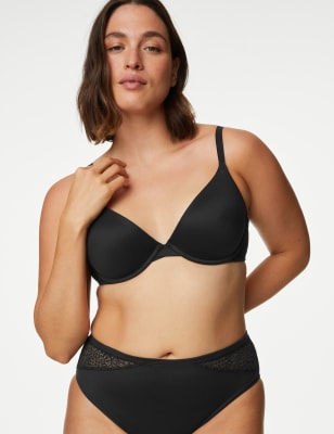 

Womens Body by M&S Body Soft™ Wired Plunge Bra A-E - Black, Black