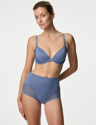 

Body by M&S Sujetador Body Soft™ escotado con aros para camiseta para copas A-EWomens - Slate Blue, Slate Blue