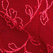 Archive Embroidery Wired Plunge Bra, REDCURRANT, swatch