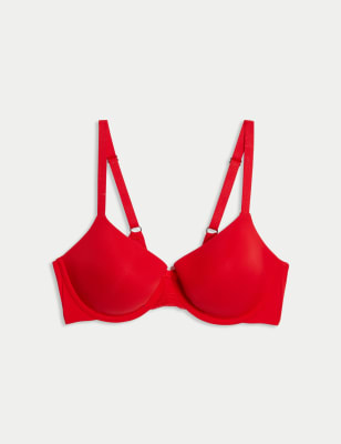 

Womens Body by M&S Flexifit™ Wired Full-Cup T-Shirt Bra A-E, Red