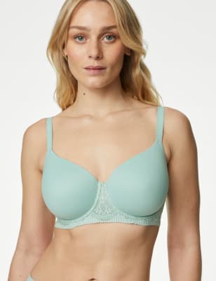 

Womens Body by M&S Body Soft™ Wired Full Cup T-Shirt Bra A-E - Dusted Mint, Dusted Mint