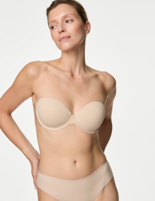 

Womens M&S Collection Wired Stick On Strapless Winged Bra - Opaline, Opaline