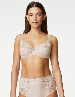 

Womens M&S Collection Wildblooms Wired Full Cup Bra A-E - Opaline, Opaline