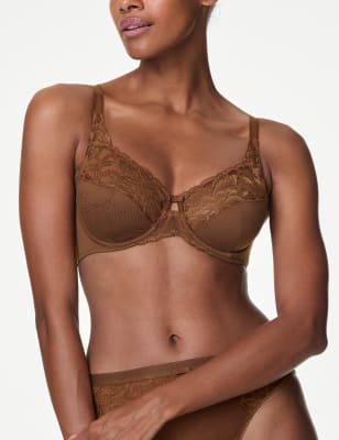 

Womens M&S Collection Wildblooms Wired Full Cup Bra A-E - Topaz, Topaz