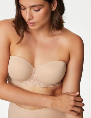 

Womens Body by M&S Body Soft™ Wired Strapless Bra A-E - Rose Quartz, Rose Quartz