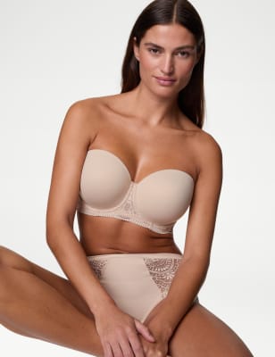 

Womens Body by M&S Body Soft™ Wired Strapless Bra A-E - Opaline, Opaline