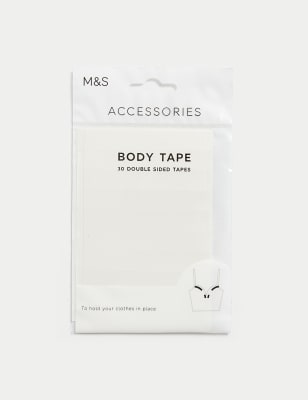 

Womens M&S Collection Double Sided Body Tape - Clear, Clear