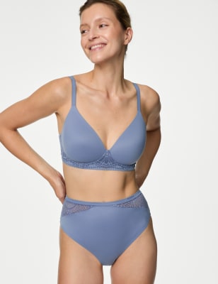 

Womens Body by M&S Body Soft™ Non Wired Full Cup Bra A-E - Slate Blue, Slate Blue