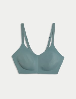 

Womens Body by M&S Flexifit™ Non-Wired Full Cup Bra F-H - Smokey Green, Smokey Green