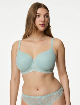 

Womens Body by M&S Body Soft™ Wired Full Cup T-Shirt Bra F-H - Dusted Mint, Dusted Mint