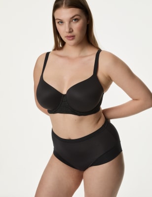 

Womens Body by M&S Body Soft™ Wired Full Cup T-Shirt Bra F-H - Black, Black