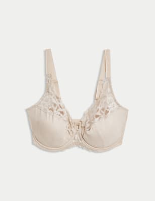 

Womens M&S Collection Wild Blooms Wired Full Cup Bra F-J - Opaline, Opaline