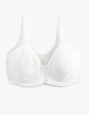 

Womens M&S Collection Flexifit™ Invisible Wired Full-cup Bra F-H - White, White