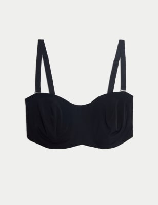 

Womens Body by M&S Flexifit™ Wired Minimiser Bra (C-H) - Black, Black