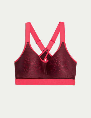 

Womens Goodmove Freedom To Move Ultimate Support Sports Bra A-E - Burgundy, Burgundy