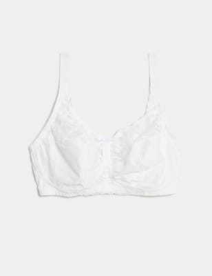 

Womens M&S Collection Wildblooms - Bügelloser Stütz-BH (B-H) - White, White