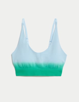 

Womens M&S Collection Nahtloser Erst-BH ohne Bügel - Blue Mix, Blue Mix