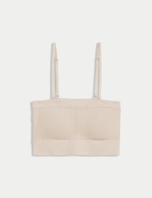 

Womens M&S Collection Nahtloser Bandeau Erst-BH ohne Bügel - Opaline, Opaline