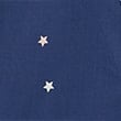 Pure Cotton Star Print Pyjama Set, DARK BLUE, swatch