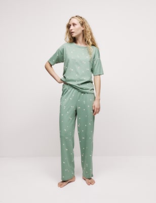 

Body by M&S Pijama de modal de algodón estampadoWomens - Green Mix, Green Mix