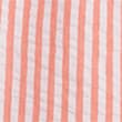 Pure Cotton Striped Shortie Set, MEDIUM CORAL, swatch