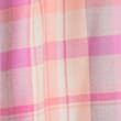 Checked Cuffed Hem Pyjama Bottoms, NEON PINK, swatch