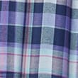 Checked Cuffed Hem Bottoms, LILAC, swatch