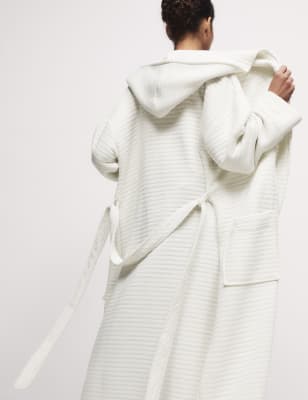 

Womens M&S Collection Quilted Dressing Gown - Ivory, Ivory